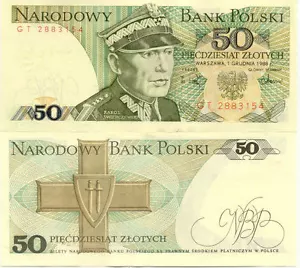 Billet de banque banknote POLOGNE POLAND WARSZAWA 50 ZLOTYCH 1988 NEUF UNC - Picture 1 of 1