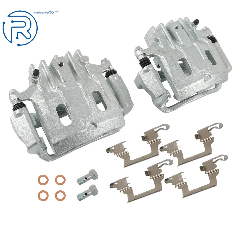 Juego de pares de pinzas de freno de disco traseras izquierda y derecha para Ford F-350 Super Duty 2000-2004 Foto 1 de 4