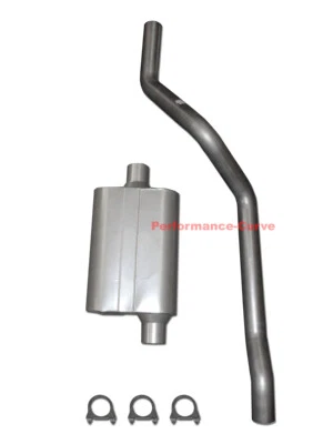 Jeep Cherokee 1984-2001 escape de rendimiento 4,0 con silenciador de 2 cámaras Foto 1 de 2