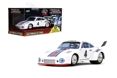 Jada 1:32 Transformer Jazz Porsche 935 Turbo Deicast Car Hollywood Rides 34793 - Image 1 of 4