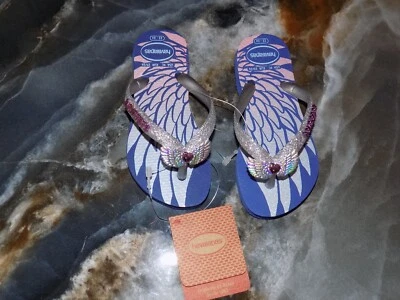 Havaianas Slim Glitter II Talla 9 Niña (Niño pequeño/Niño pequeño/Niño grande) NUEVO Foto 1 de 3