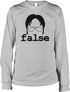 Dwight false Long Sleeve T-shirt - Picture 1 of 10
