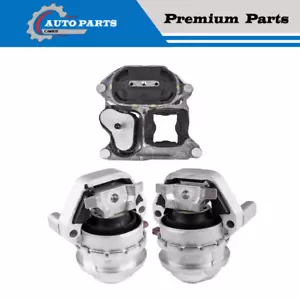 3PCS For Audi A6 S6 RS6 A7 RS7 A8 S8 Engine Gearbox Mount Kits 4.0T 4H0199255T - Picture 1 of 5