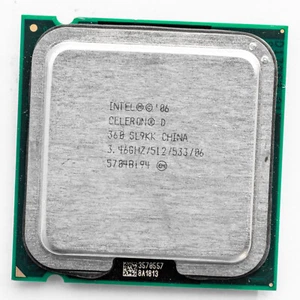 Intel Celeron D 360 SL9KK LGA775 3.46GHz Processor 533FSB Dell Optiplex Upgrade - Picture 1 of 3