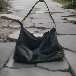 DKNY Randall Medium Zipper Hobo Bag-Black - Picture 1 of 8