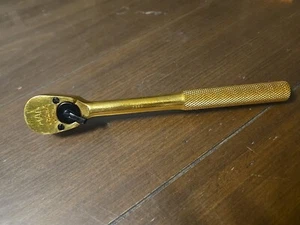 Mac Tools XR85 Vintage 1985 Limited Edition 3/8 Inch Ratchet 24K GOLD PLATED - Picture 1 of 4