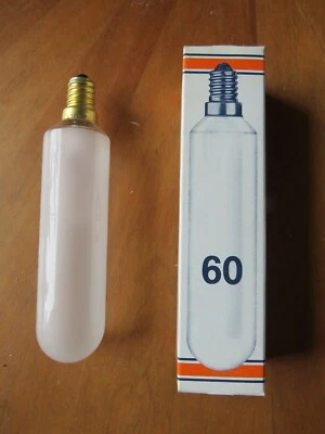 OSRAM Röhre 5 Röhrenlampe Glühlampe E14 230V 60W MATT/FROSTED 30 x 140mm DIMMBAR - Bild 1 von 4