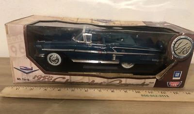 Vtg New  Motor Max 1958  Chevrolet Impala Die  Cast 1/18  Metal Item 73112 A15 - Image 1 of 4