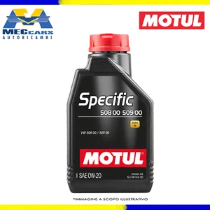 1 LITRO MOTUL 0W20 SPECIFIC VW 508 00 509 00 OLIO MOTORE LUBRIFICANTE SINTETICO - Foto 1 di 2