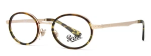 Persol Eyeglasses Men's Bronze Tortoise Oval Frames 48mm PO2452V-1076 NEW! - Picture 1 of 5