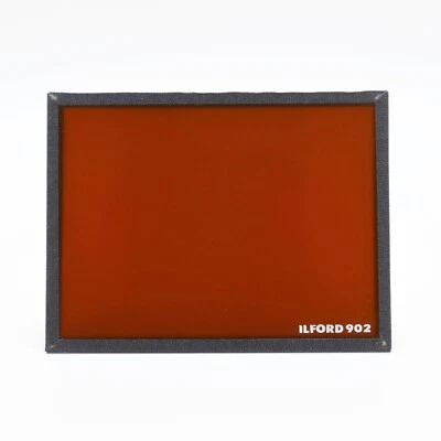 Ilford 902 B&W Multigrade Darkroom Safelight Filter Brown Glass 16x21cm 6.3x8.2" - Image 1 of 4