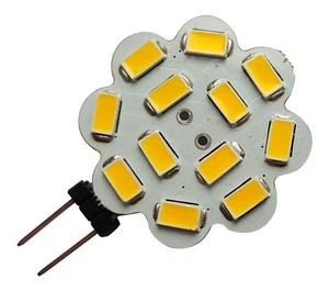 G4 3W 12 SMD LED 5630 12V DC 280LM WHITE (6000K) BULB ~35W - Picture 1 of 3