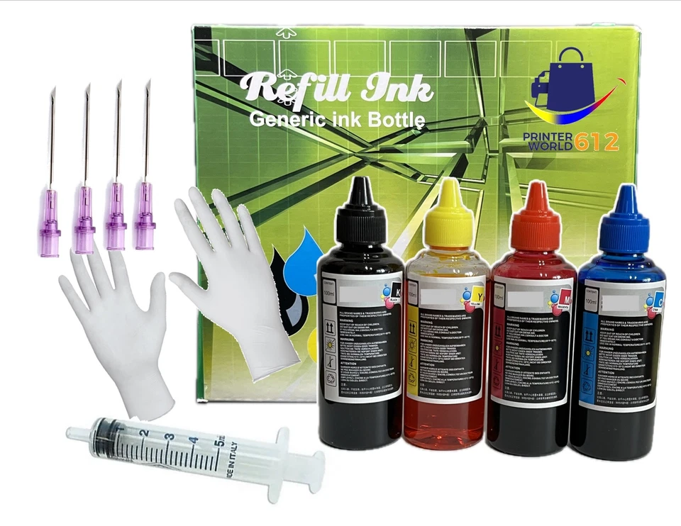Premium Ink Refill Kit for Epson Printer Cartridge 212 273 232XL 288 822XL 812XL - Image 1 of 4