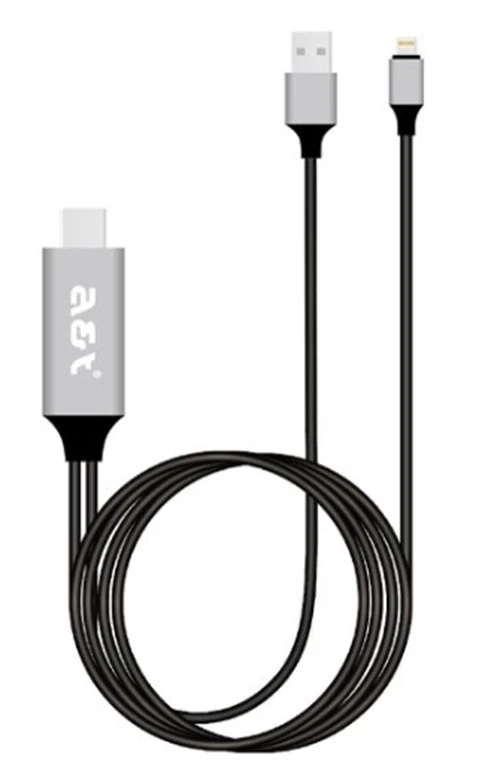 CAVO COLLEGAMENTO HDTV ADATTATORE VIDEO MIRRORING 4K 2 METRI USB HDMI per iPhone - Immagine 1 di 1