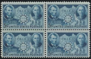 EDSROOM-19151 US 906 MNH 1942 Block of 4 China Resistance to Japan CV$16 - Picture 1 of 2