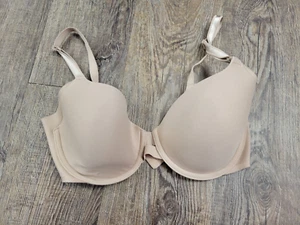 Warners 01356 ohne Nebenwirkungen Full Coverage BH gefüttert Punkte UW Damen 34C beige - Bild 1 von 3