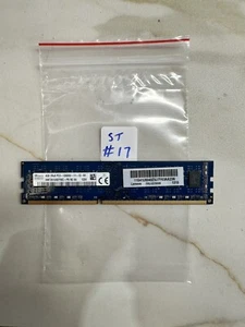 Genuine Hynix 4GB DDR3 RAM PC3-12800 1600MHz non-ECC HMT351U6EFR8C-PB ST 17 - Picture 1 of 2