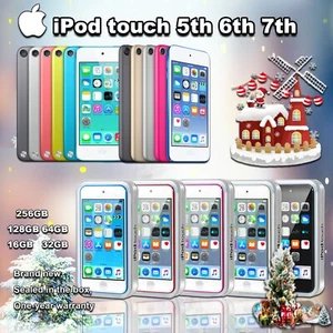 New Apple iPod Touch 5th 6th 7th gen 16/32/64/128GB ✅All Colors✅ Sealed Box✅ lot - Picture 1 of 28