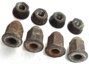 Honda VF750 SABRE Exhaust Headers Manifold Nut Set 1984 VF 750 V45 - Picture 1 of 3