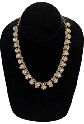 KATE SPADE Collar Mini Palace Gems Necklace Petite Pearls MSRP $228 - Image 1 of 3