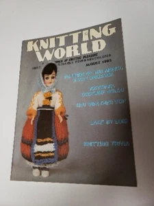 KNITTING WORLD MAGAZINE AUGUST 1995 - Picture 1 of 4