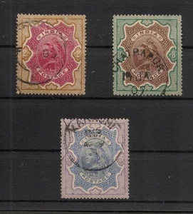 India 1895 Queen Victoria Set 1R to 3R Values Fine Used - Picture 1 of 1
