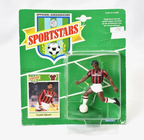 Frank Rijkaard A.C. Milan Sportstars Soccer Figure Kenner Starting Lineup German Cover