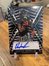 2023 Leaf Exotic Football Dontay Demus Jr Rookie Auto #/13 SSP 🔥📈