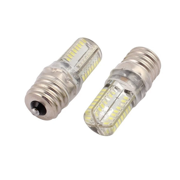 E14 LED AC/DC 12V-24V Lampada 3,5W RESA 35W 32SMD 2835 Bianco Caldo 3500K PAVIA - Immagine 1 di 1