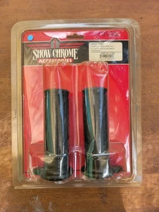 Show Chrome Heated Grips 17-953 Kawasaki VN900 & Pre 2008 Harley Touring - Picture 1 of 3