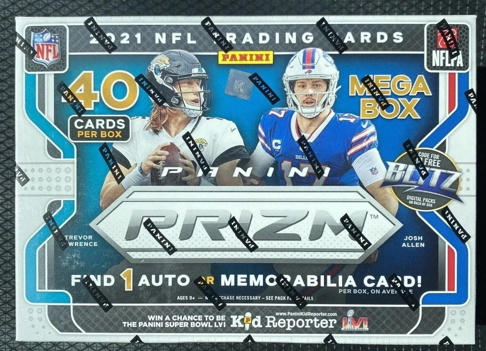 2021 Panini Prizm Football Mega Box - Rip + Ship - Image 1 of 1