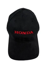 Gorra de béisbol ajustable con hebilla trasera Honda roja y negra - Imagen 1 de 5