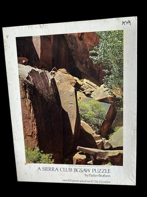 Rompecabezas Sierra Club 500+ piezas vintage Parker Brothers Foto 1 de 2