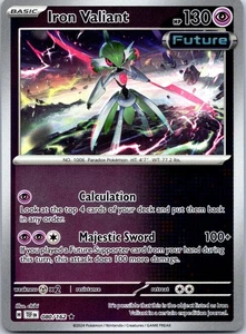 Iron Valiant - Reverse Holo Rare SV05: Temporal Forces 080/162 NM - Bild 1 von 1