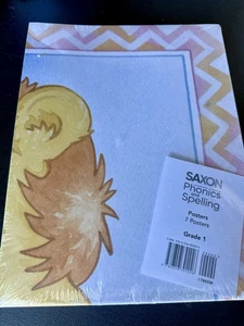 SAXON PHONICS AND SPELLING GRADE 1 / SET OF 7 POSTERS / NEW - Bild 1 von 1