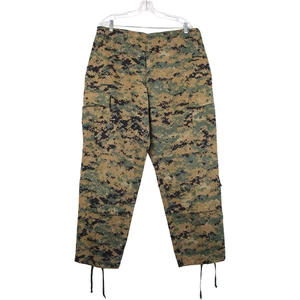 Vintage Propper Military Pants Size Large Battle RIP ACU Digital Camo Cargo - Picture 1 of 18