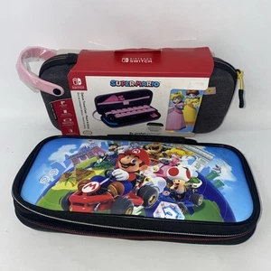 Lot Of 2 Nintendo Switch Lite Travel (2) Carry Case Mariokart & Peach & Daisy - Foto 1 di 7