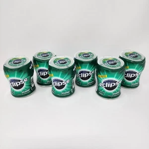 Eclipse Spearmint Chewing Gum, Sugar Free, Bottle of 60 Pieces (6 Pack) - Picture 1 of 8