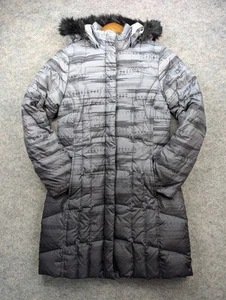 Chaqueta Eddie Bauer Mujer Mediana Lodge Plumón Parka Abrigo Imitación Piel Extraíble Capucha - Imagen 1 de 19