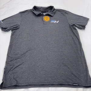 Polo de golf NASCAR Stewart-Haas Truewerk XL gris pizarra para hombre Ford Racing - Imagen 1 de 10