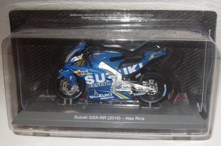 ALEX RINS (2018) SUZUKI GSX-RR SCALE 1/18 MOTO GP MODEL — 第 1/1 张图片