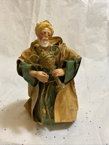 Vintage Paper Mache Caspar Nativity Scene Christmas - Picture 1 of 5