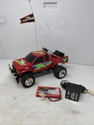 Camioneta pickup TYCO 9.6V Turbo Bandit rara tercera generación '92 roja de colección con batería, cargador Foto 1 de 4