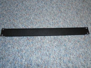 1U Small Perforated Flanged Vent rack panel for 19" racks - Picture 1 of 3