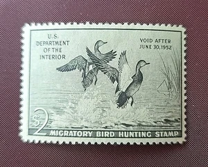 United States #RW18 $2 1951 Federal Duck Stamp - Imagen 1 de 2
