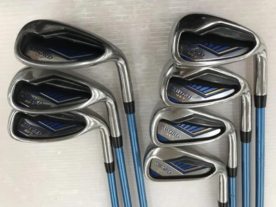 Katana SWORD GS-7 Iron Set 7pcs 6-PW,AW,SW Motore Speeder Five Flex R - Image 1 of 4