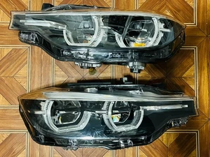 BMW F30 F31 Adaptive LCi LHD FULL LED HEADLIGHTS Shadow Line LEFT RIGHT OEM - Bild 1 von 15
