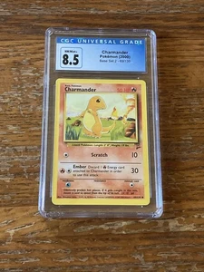CHARMANDER - Juego Base 2 - 69/130 - Común - Carta Pokémon Clasificada CGC 8.5 Grado - Imagen 1 de 4