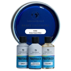 KIT RETOQUE FORD DEEP IMPACT AZUL PINTURA, IMPRIMACIÓN Y LACA DISPONIBLE - Imagen 1 de 16