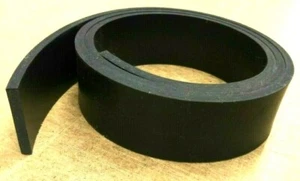 Neoprene Sheet Rubber Solid Strip 1/4"Thk x 4" W x 6-Foot L 60 Duro   - Picture 1 of 7